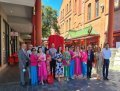 VIP launch of the new interactive art installation at the Grote Street entrance to Chinatown.